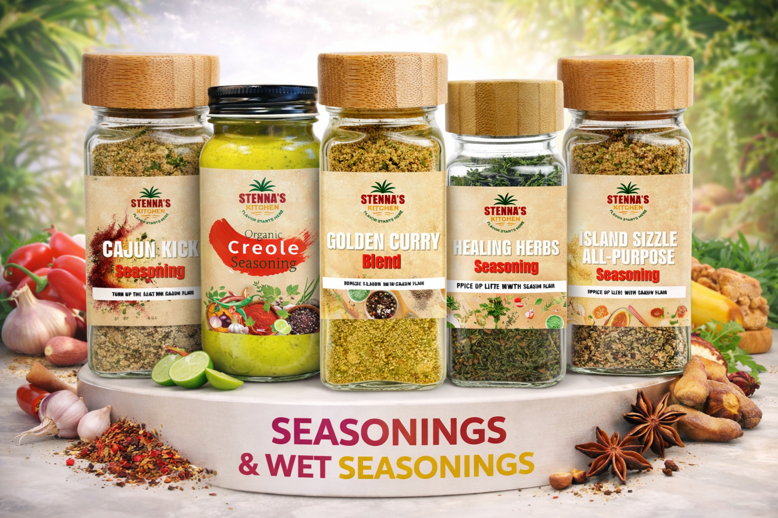SEASONINGS & WET SEASONING