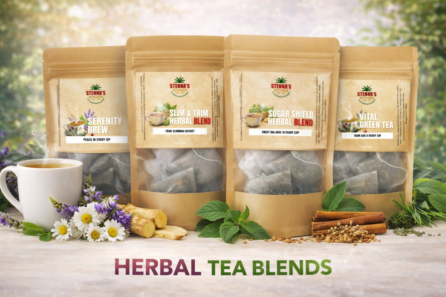 HERBAL TEA BLENDS