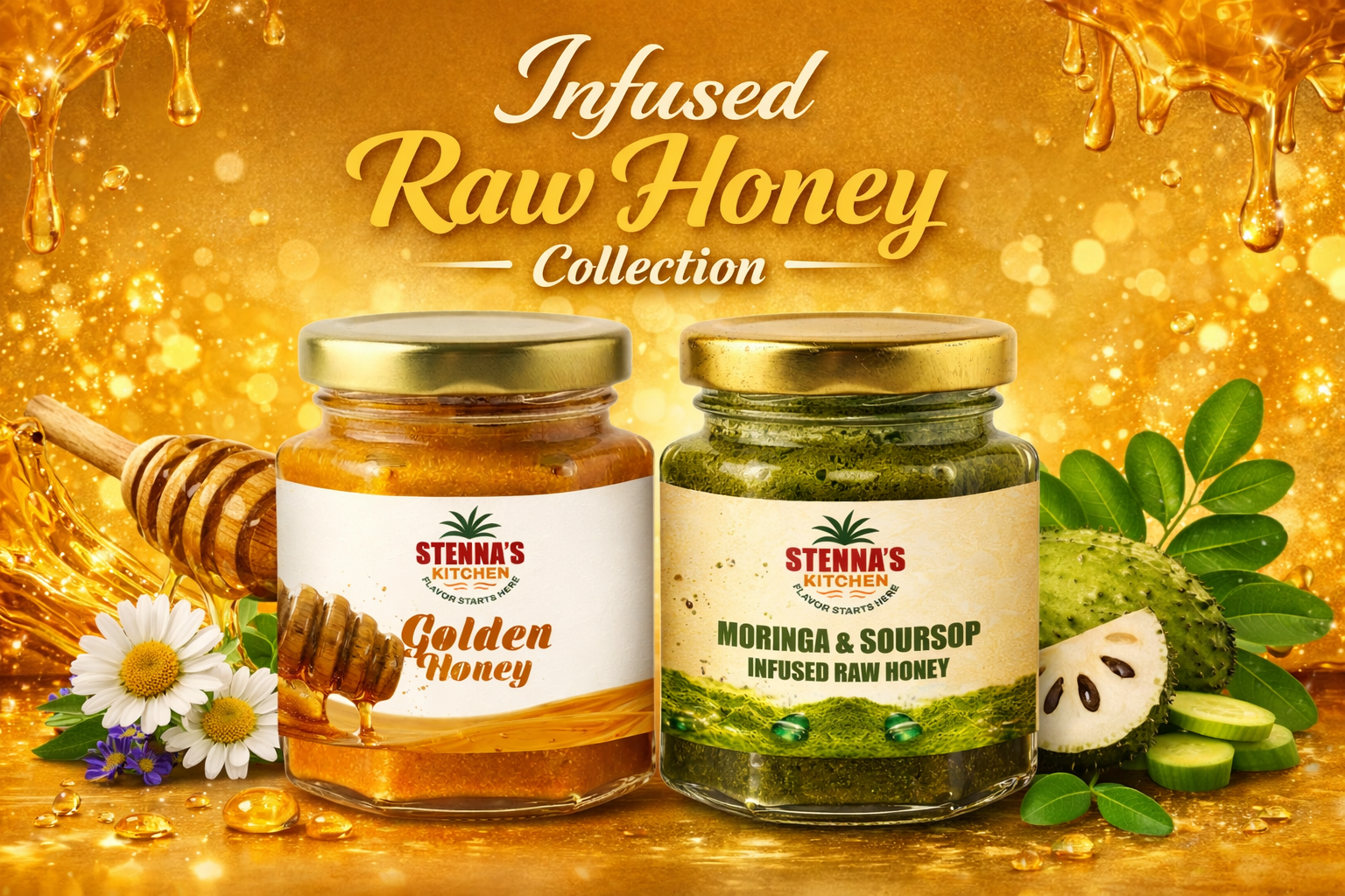 INFUSED RAW HONEY